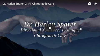 Harlan Sparer DNFT Chiropractic Care